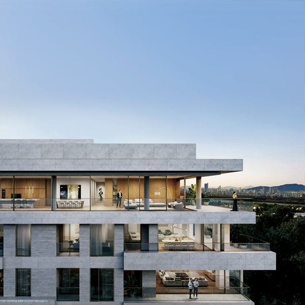 단독주택의 독립성과 고급 공동주택의 편리함을 결합한 주거 환경